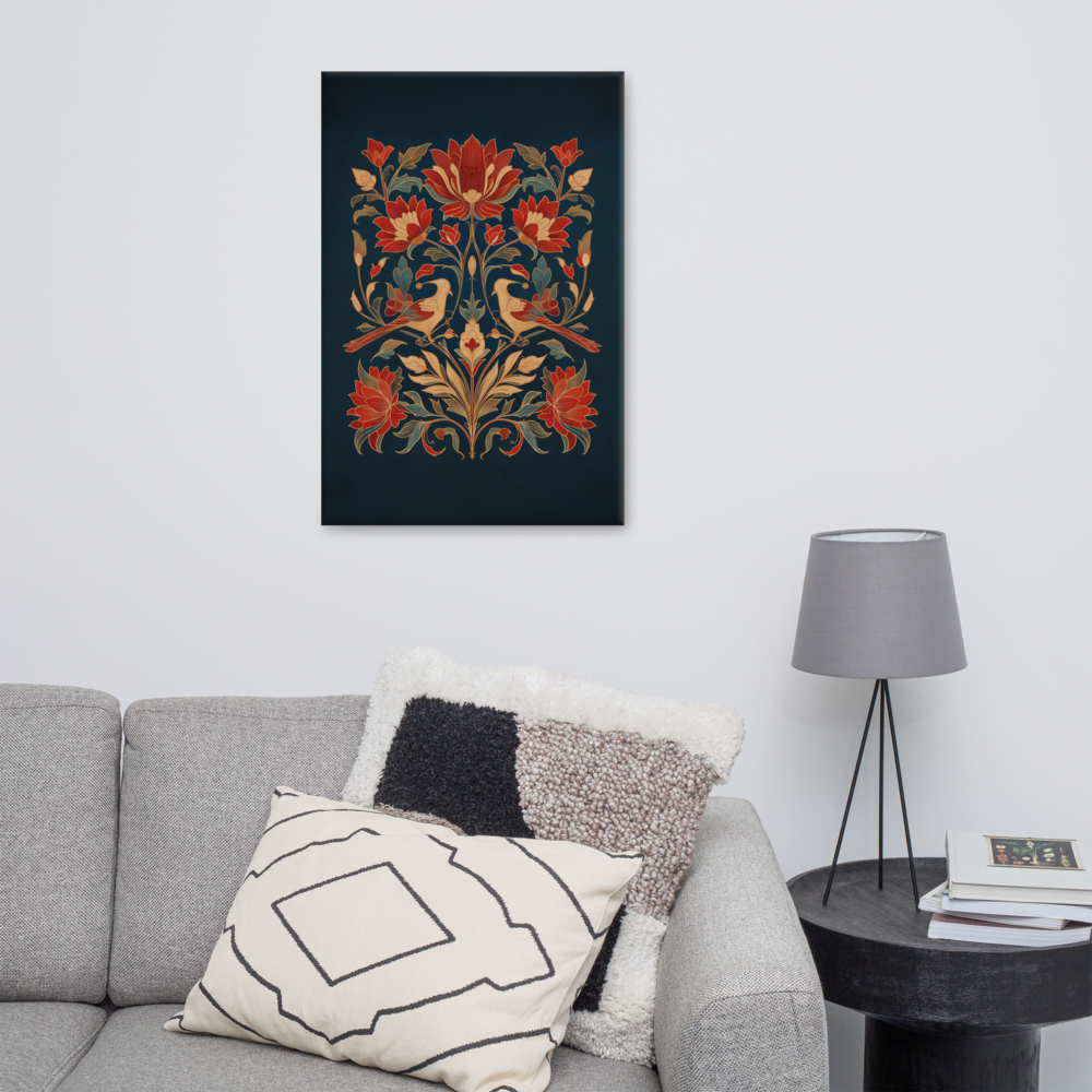 Symphony of Petals & Parrots — view 2
