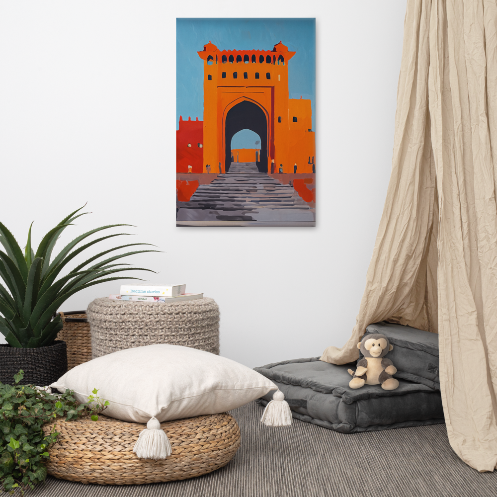 Sunlit Mughal Gateway – Buland Darwaza Inspiration — view 2