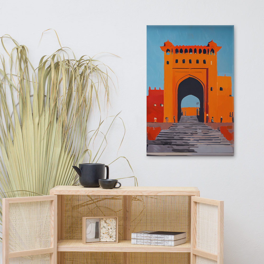 Sunlit Mughal Gateway – Buland Darwaza Inspiration — view 4