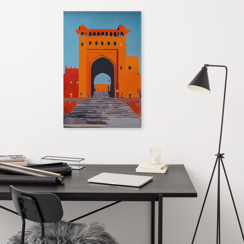 Sunlit Mughal Gateway – Buland Darwaza Inspiration — view 5