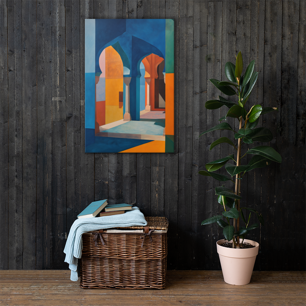 Color and Shadow – Mughal Arches in Motion — view 13