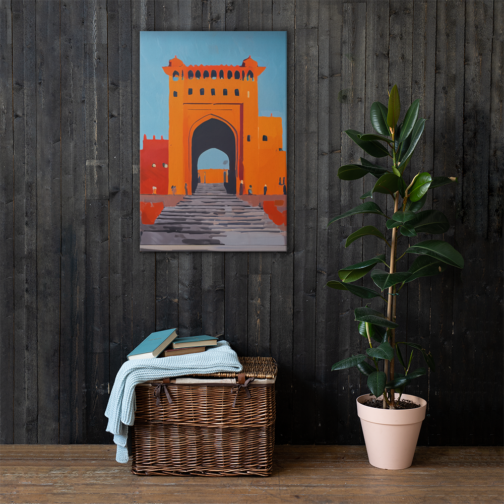 Sunlit Mughal Gateway – Buland Darwaza Inspiration — view 6