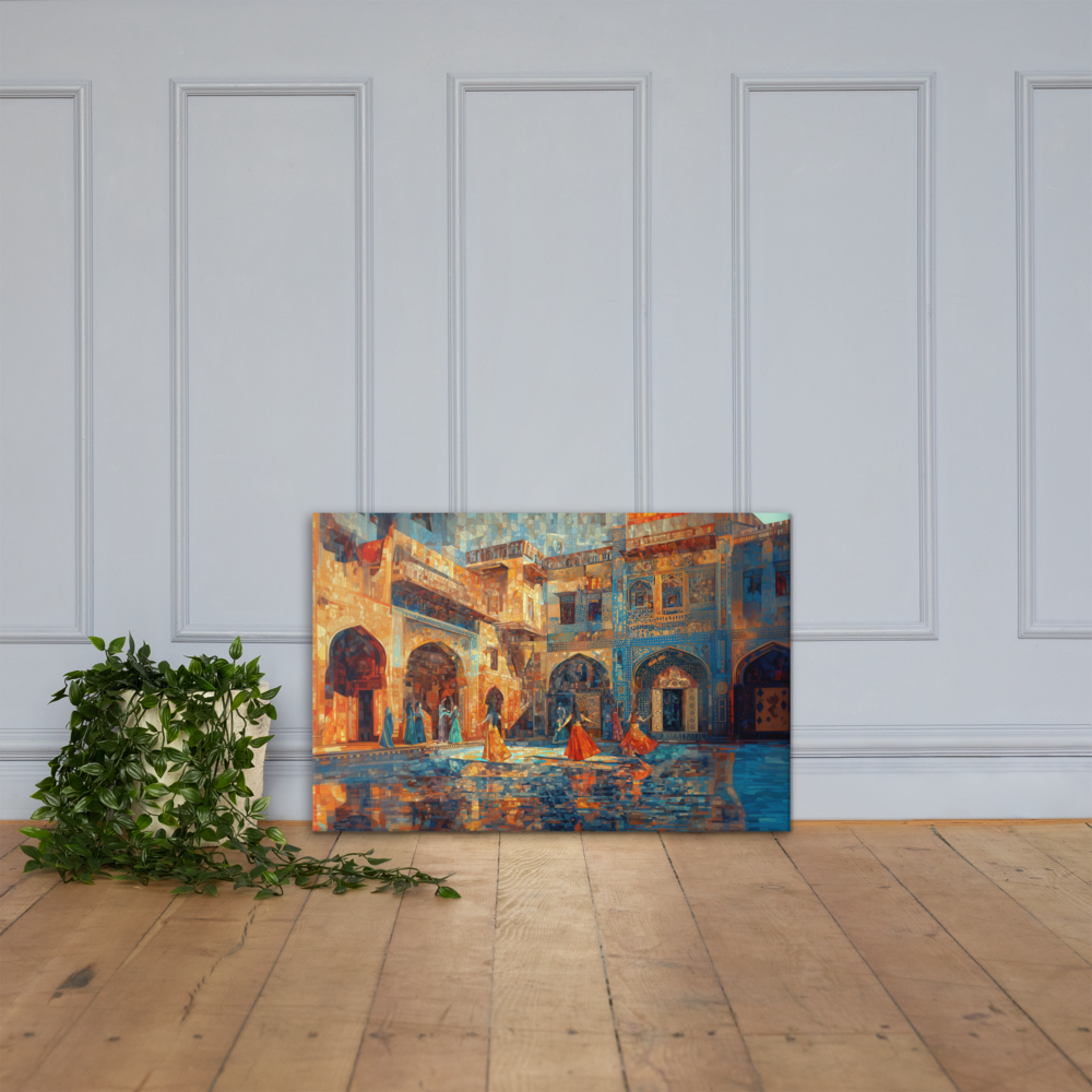 Courtyard in Color: A Mughal Mosaic Ballet — view 8