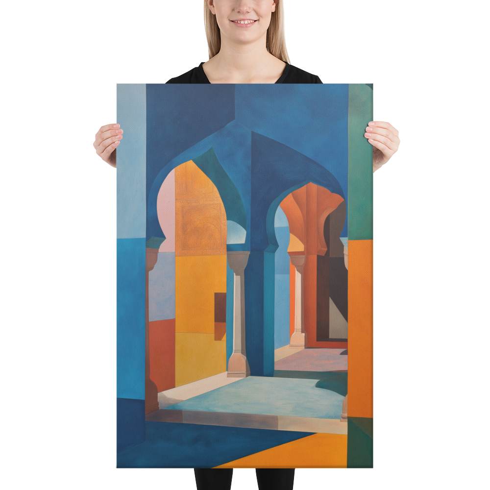 Color and Shadow – Mughal Arches in Motion — view 16