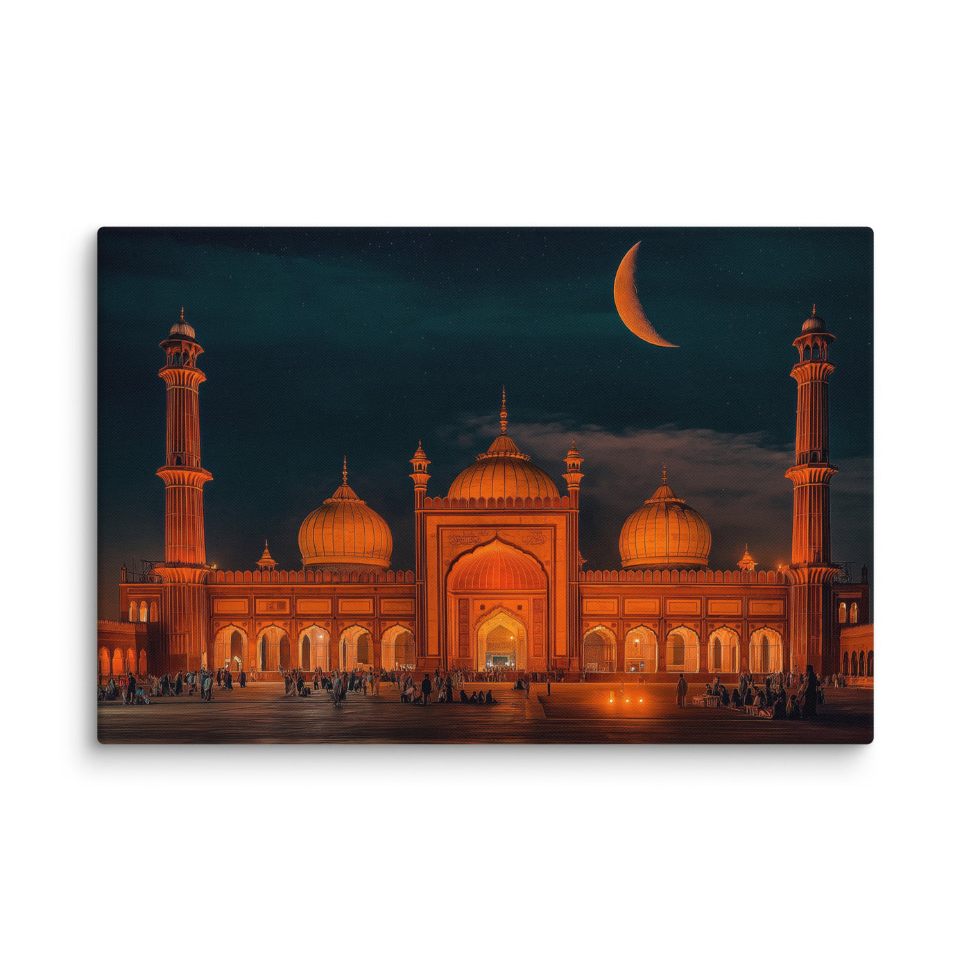 Chaand Raat Glow – Badshahi Mosque at Dusk — view 8