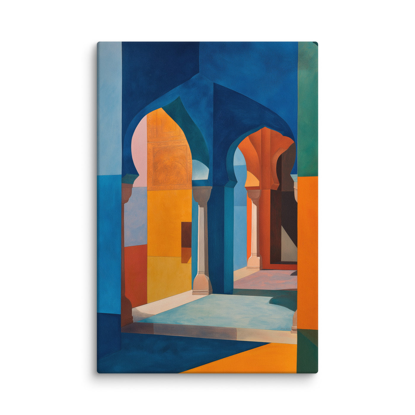 Color and Shadow – Mughal Arches in Motion — view 4