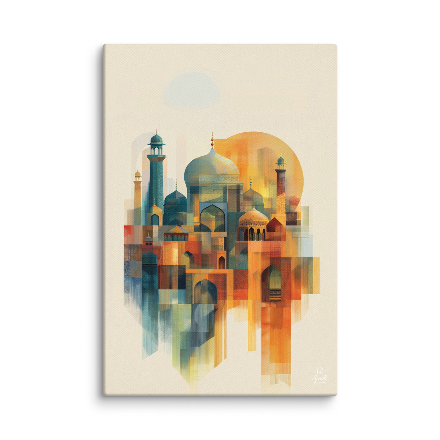 Golden Geometries of Mughal Majesty – Sunlit Abstraction — view 2