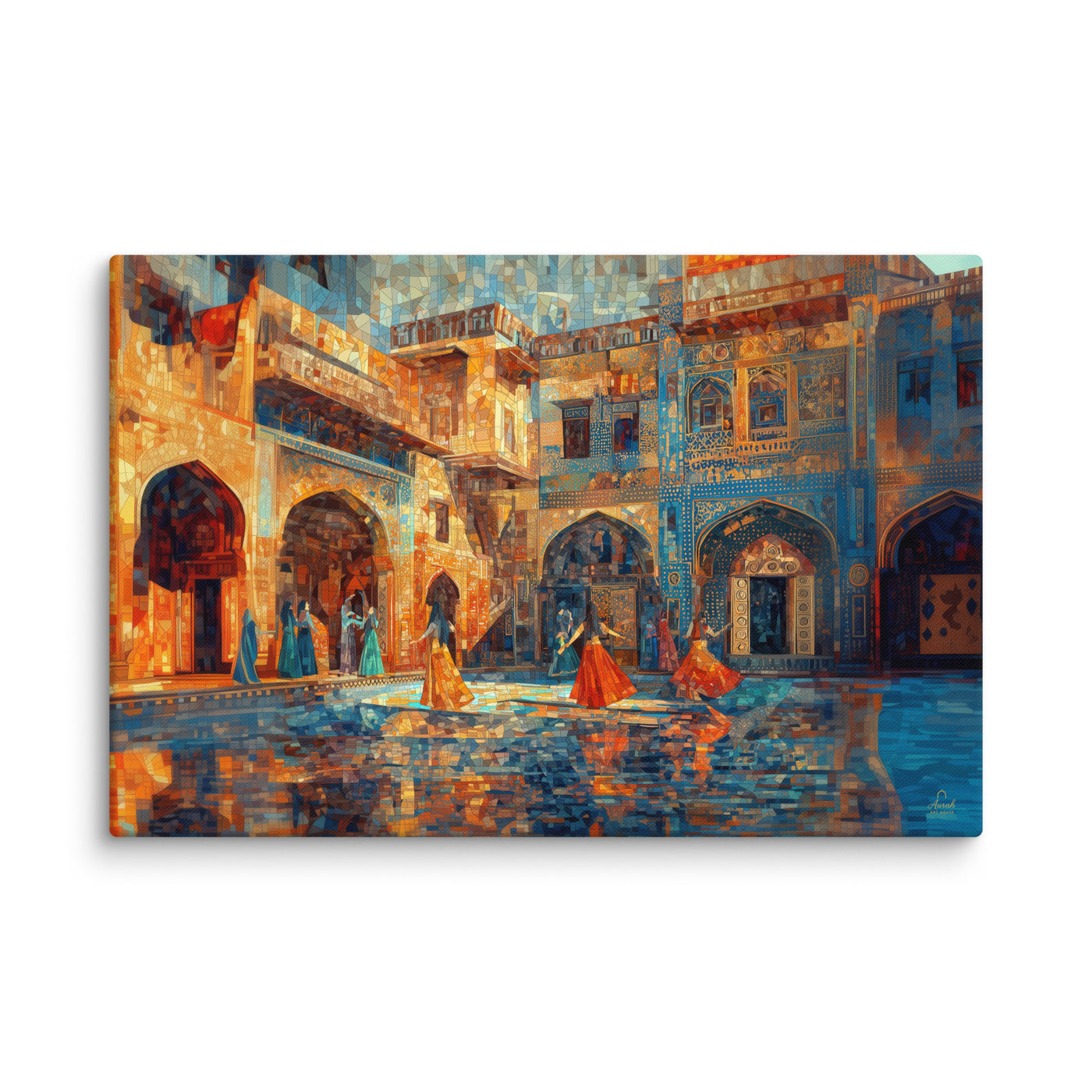 Courtyard in Color: A Mughal Mosaic Ballet — view 3