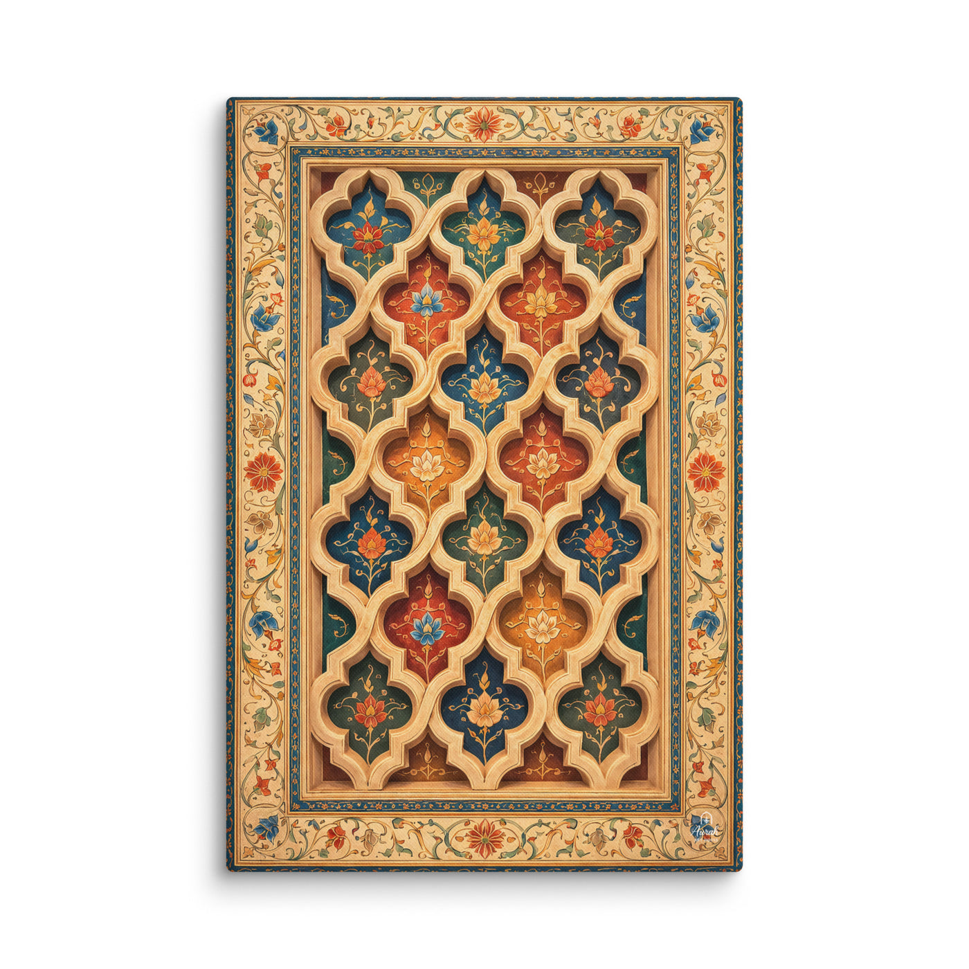 Gwaliyai Jhilmili – Gwalior Lattice Canvas — view 11