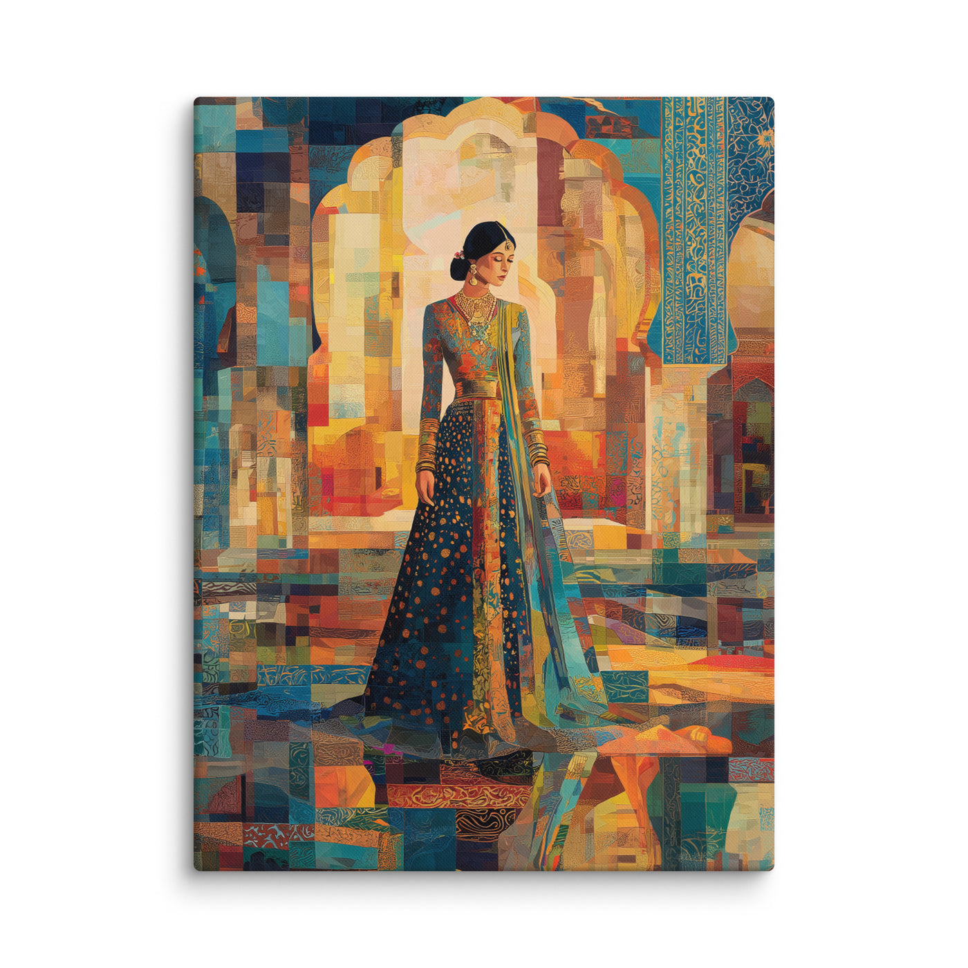Twilight Grace in the Mughal Courtyard — view 1