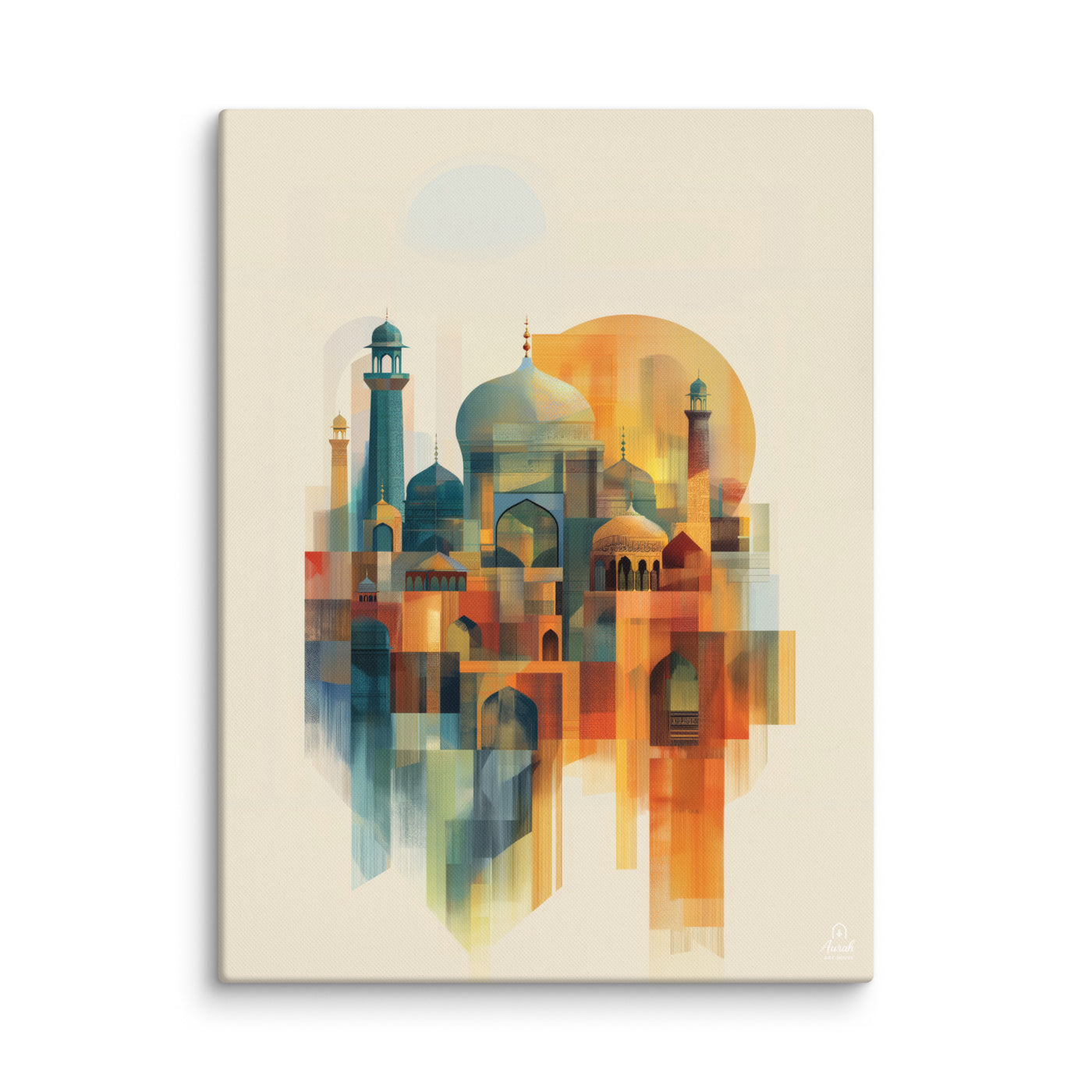 Golden Geometries of Mughal Majesty – Sunlit Abstraction — view 3