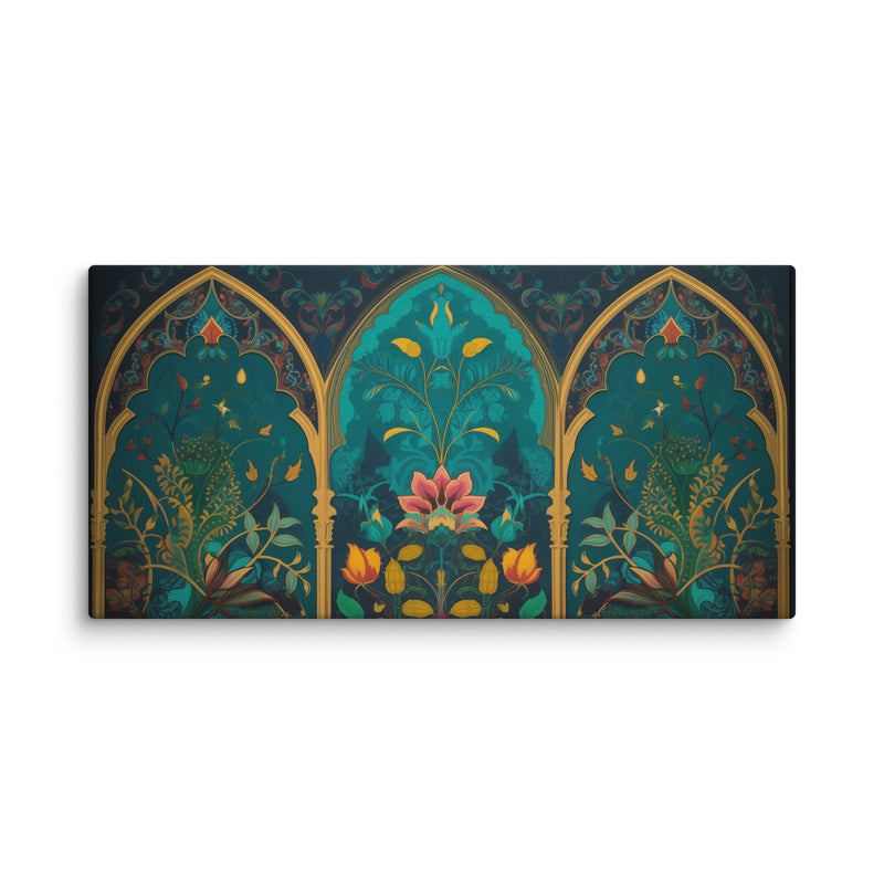 Botanical Arches – Mughal Garden Symphony