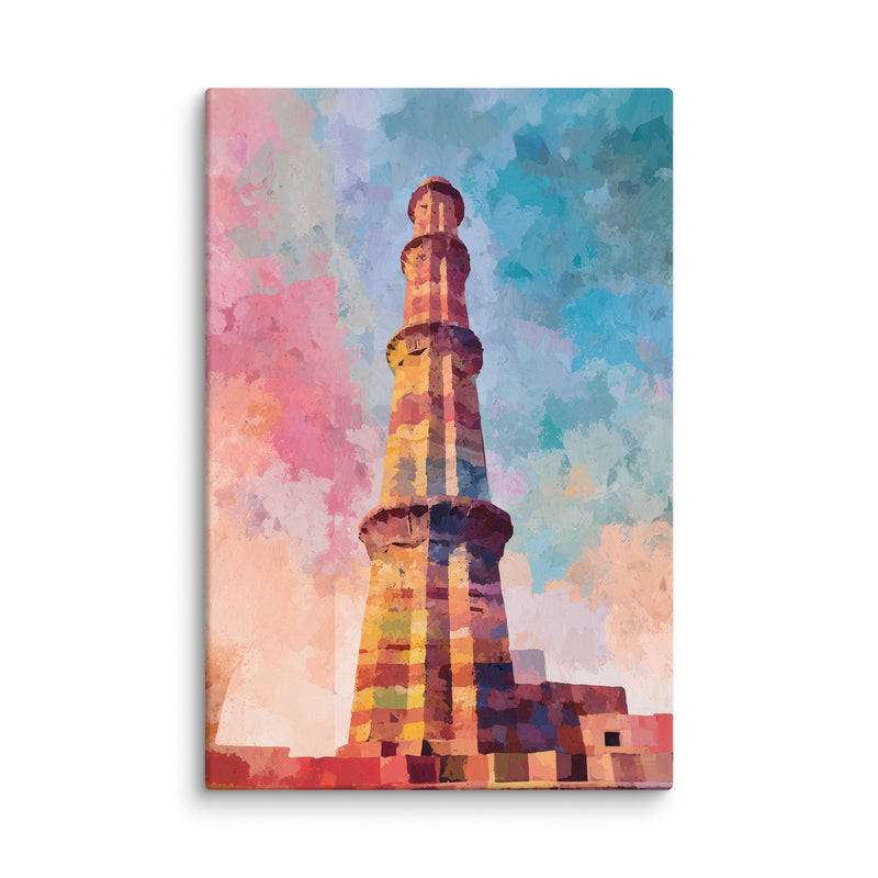 Qutb Minar in Color — A Tribute to Heritage