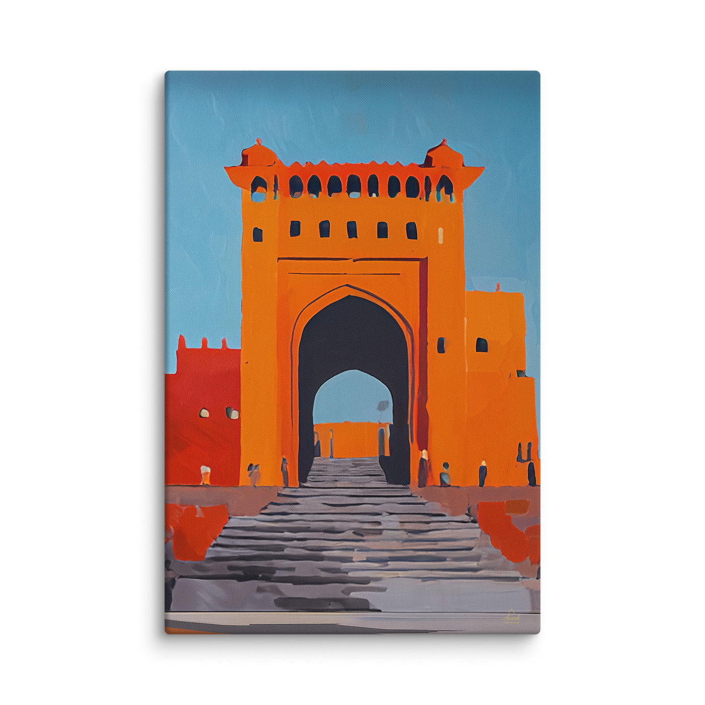 Sunlit Mughal Gateway – Buland Darwaza Inspiration — view 9
