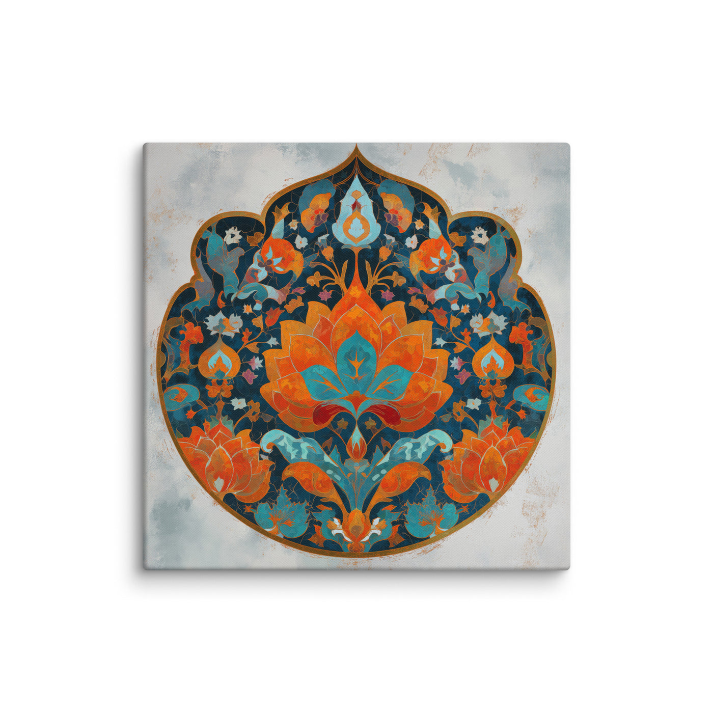 Lotus Radiance – Mughal Motif Mandala — view 1