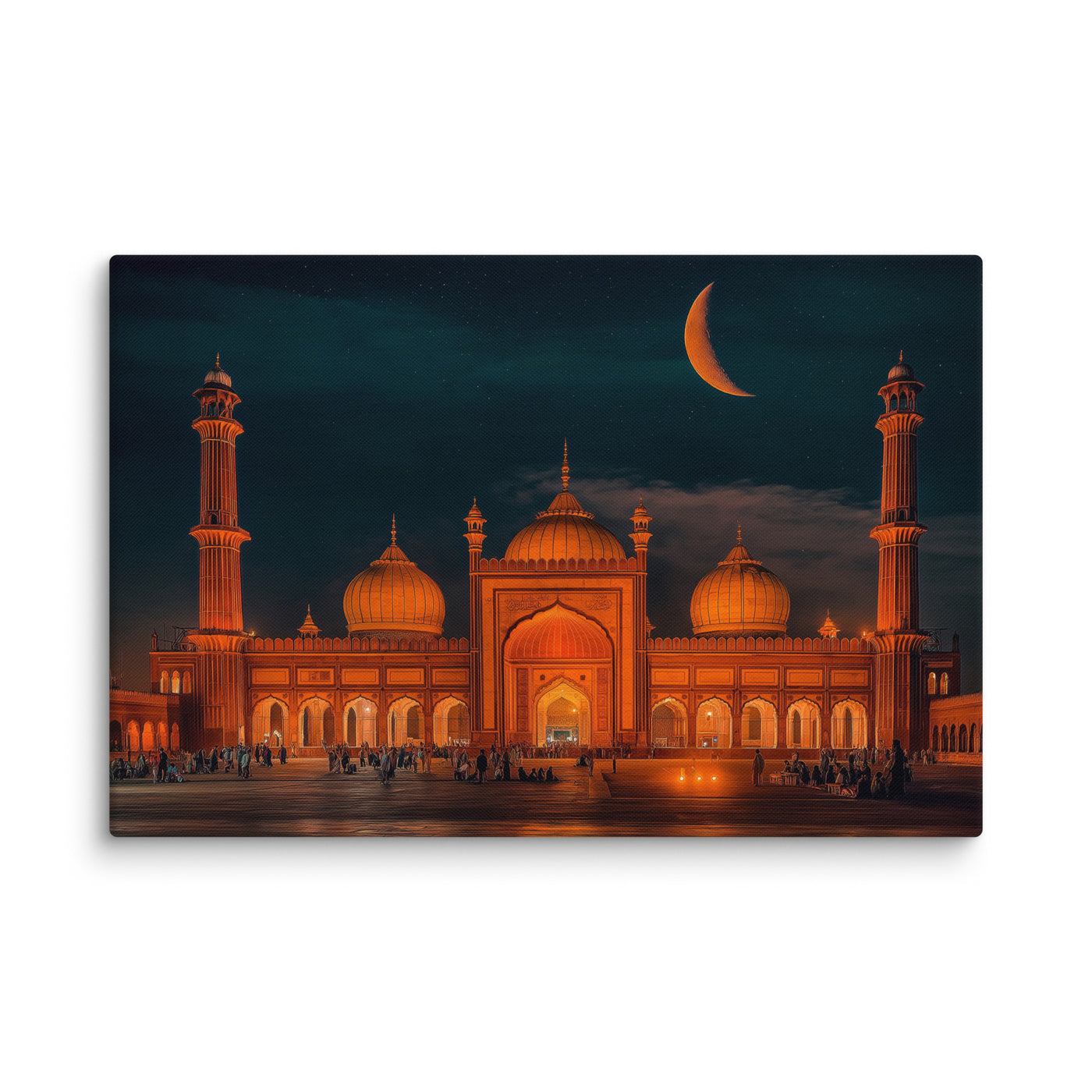 Chaand Raat Glow – Badshahi Mosque at Dusk — view 9