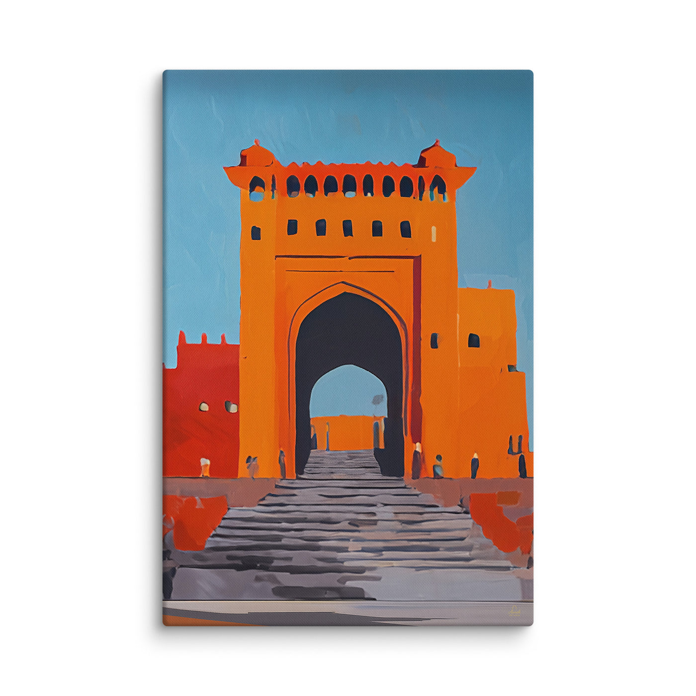 Sunlit Mughal Gateway – Buland Darwaza Inspiration — view 10