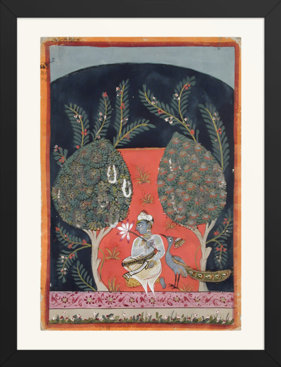 Chateri Ragini — Restored Rajput Wall Art — view 11