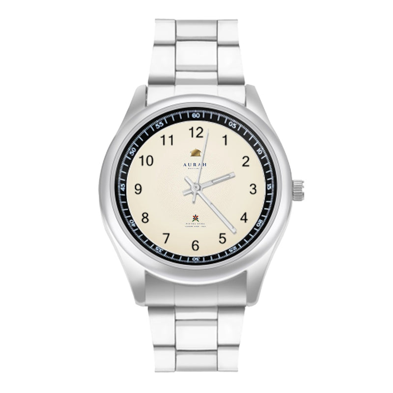 Naulakha Steel Watch · Ivory