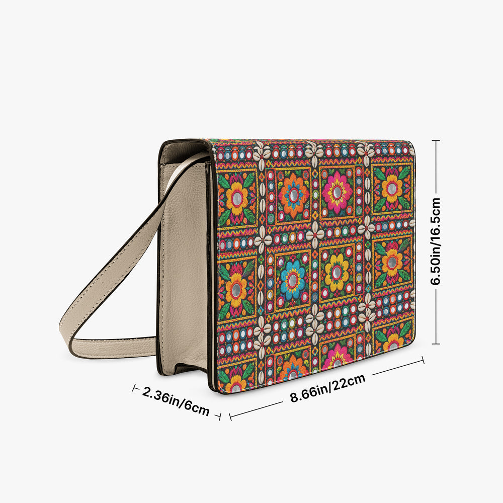 Kutch Mirror-Work — Multicolour Book Crossbody Bag — view 5