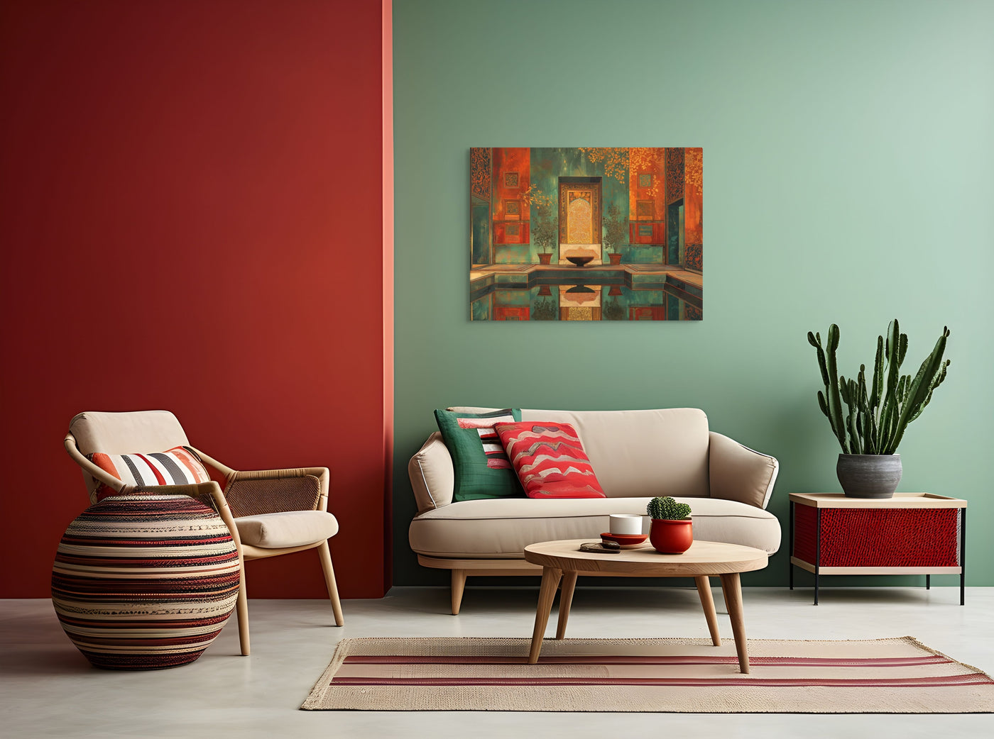 Emerald Pavilion – Mughal Reflection Series — view 5