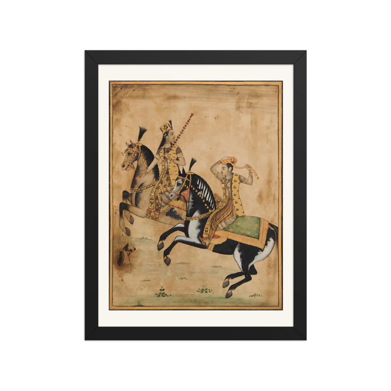 Prince and Princess on Horseback