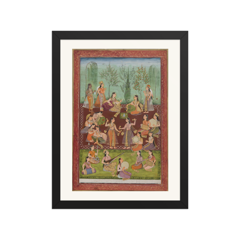 Ladies of the Zenana in a Garden