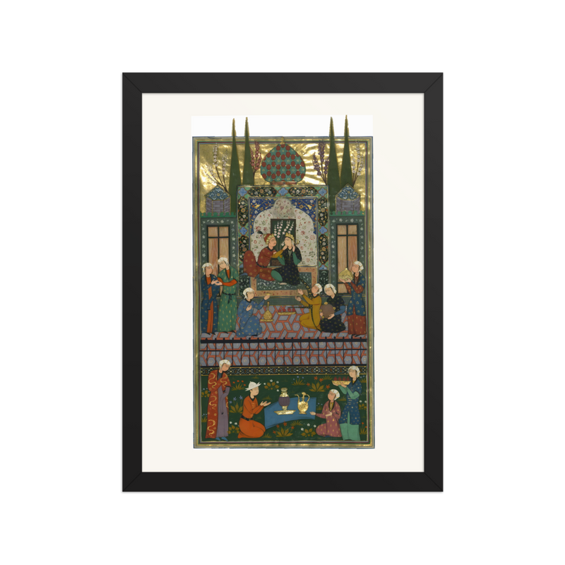 Bahram Gur in the Black Pavilion, 1528