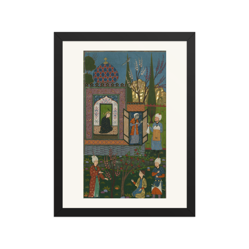 Bahram Gur in the Yellow Pavilion, 1528