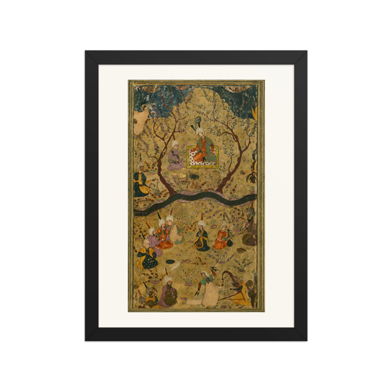 A Festive Gathering in a Landscape