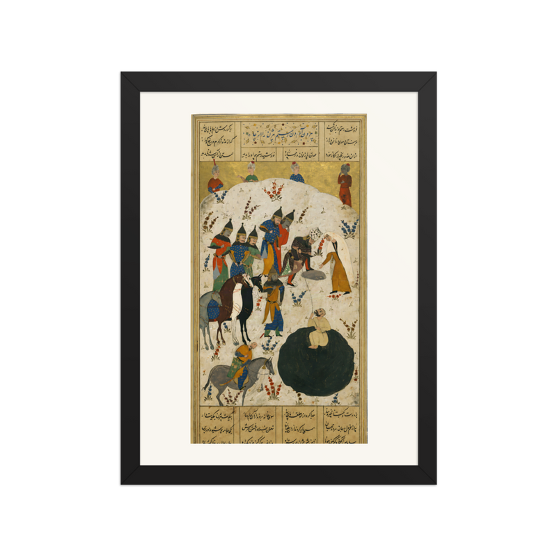 Rustam Rescues Bizhan from the Pit
