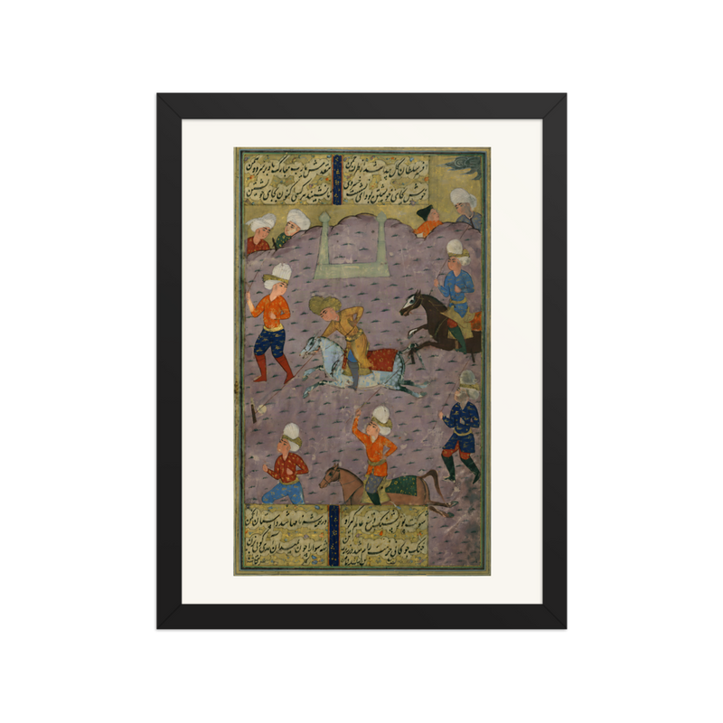 A Polo-playing Scene
