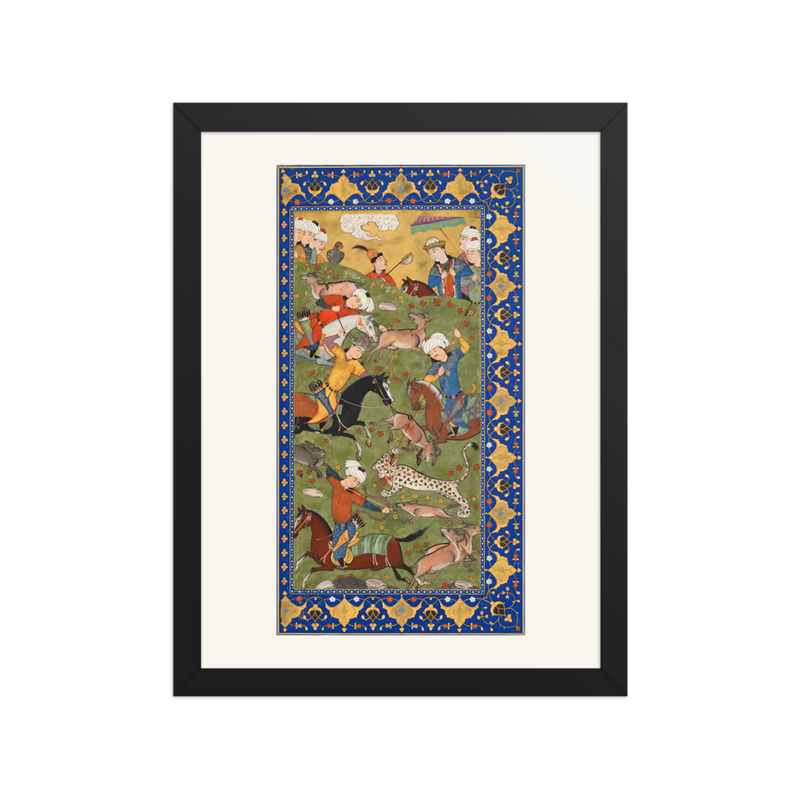 A Royal Hunt — Divan of Jami, Herat c.1480