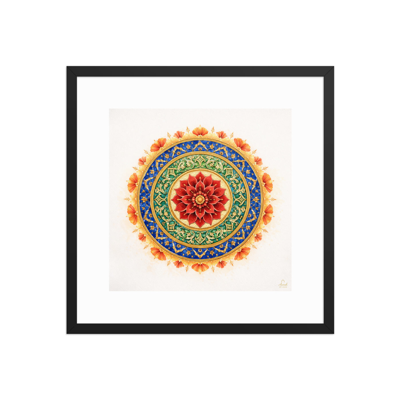 The Sacred Lotus Mandala — view 1