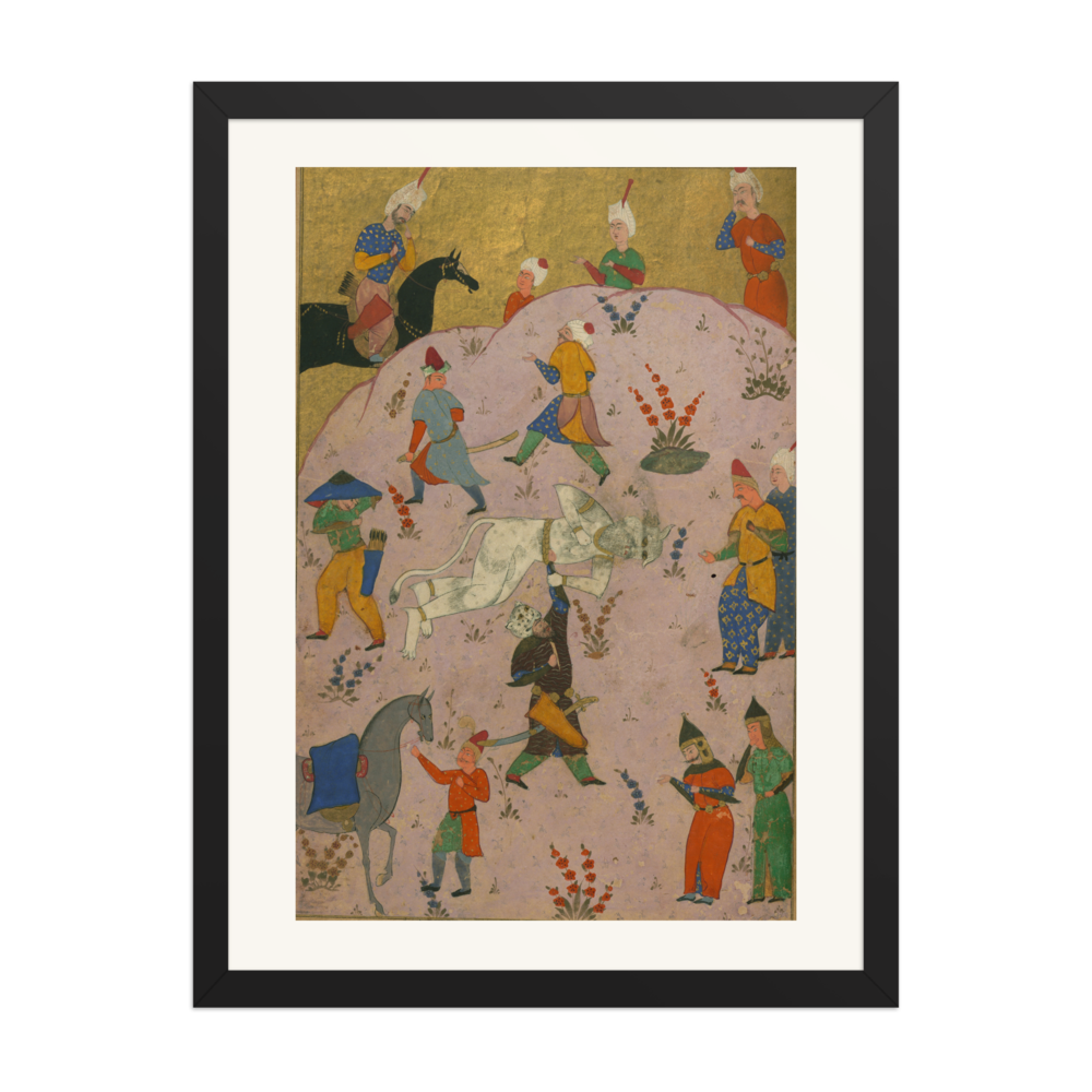 Rustam Slays the White Div — view 4