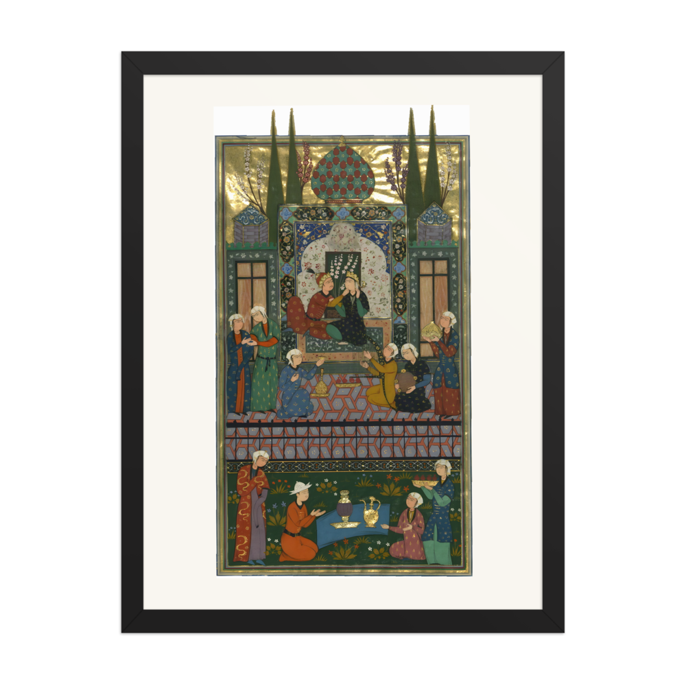 Bahram Gur in the Black Pavilion, 1528 — view 4