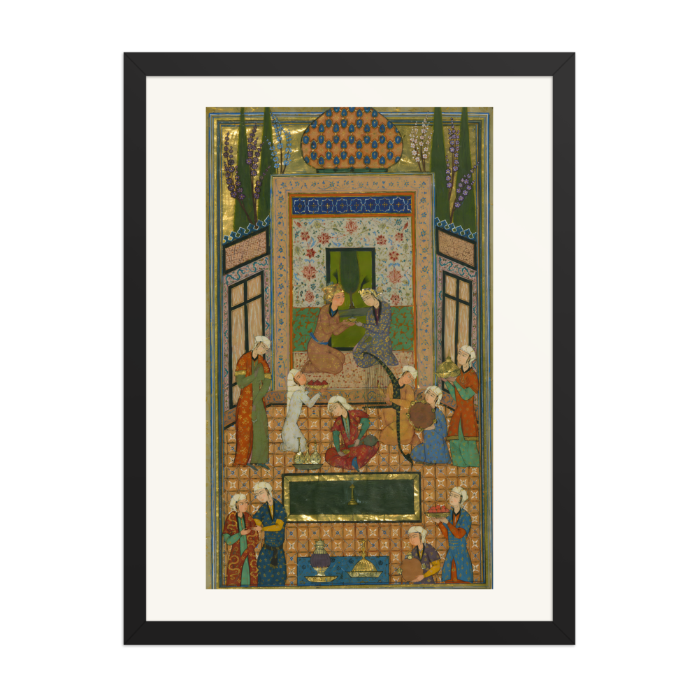 Bahram Gur in the Sandalwood Pavilion, 1528 — view 4