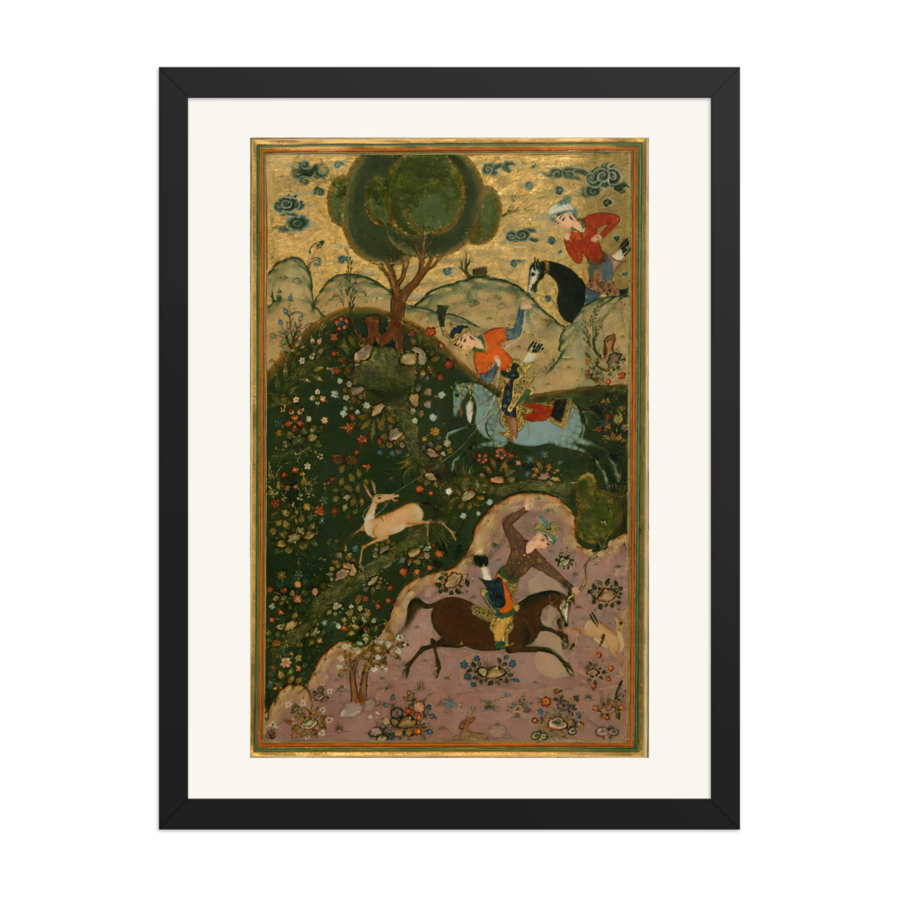 Bahram Gur Hunting Deer with a Lasso — view 4