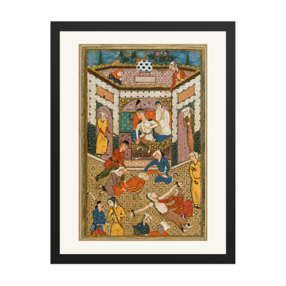 Bahram Gur Watching Justice Served — view 4