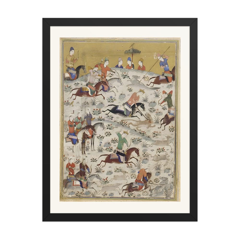 The Battle — Khusraw u Shirin, Jalayirid c.1400 — view 4