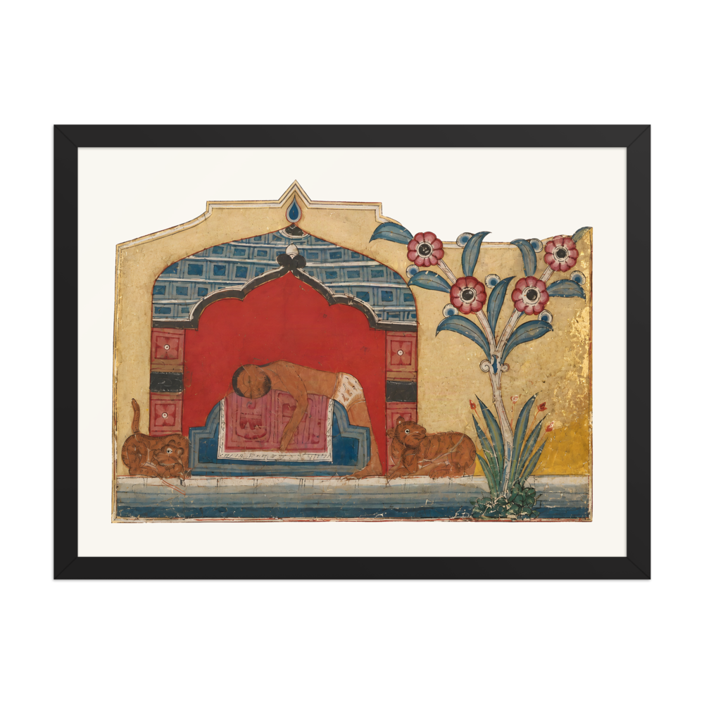 Majnun Throws Himself on Layla's Grave — view 4