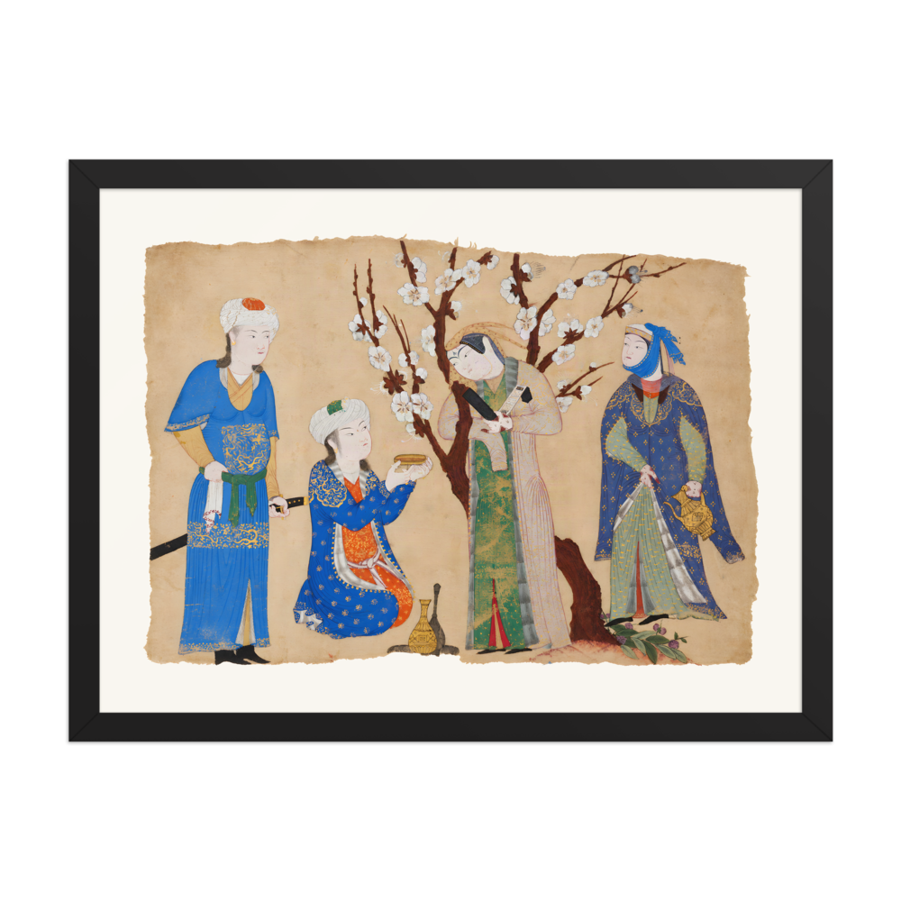 Wine Drinking in a Spring Garden — Herat c.1430 — view 4