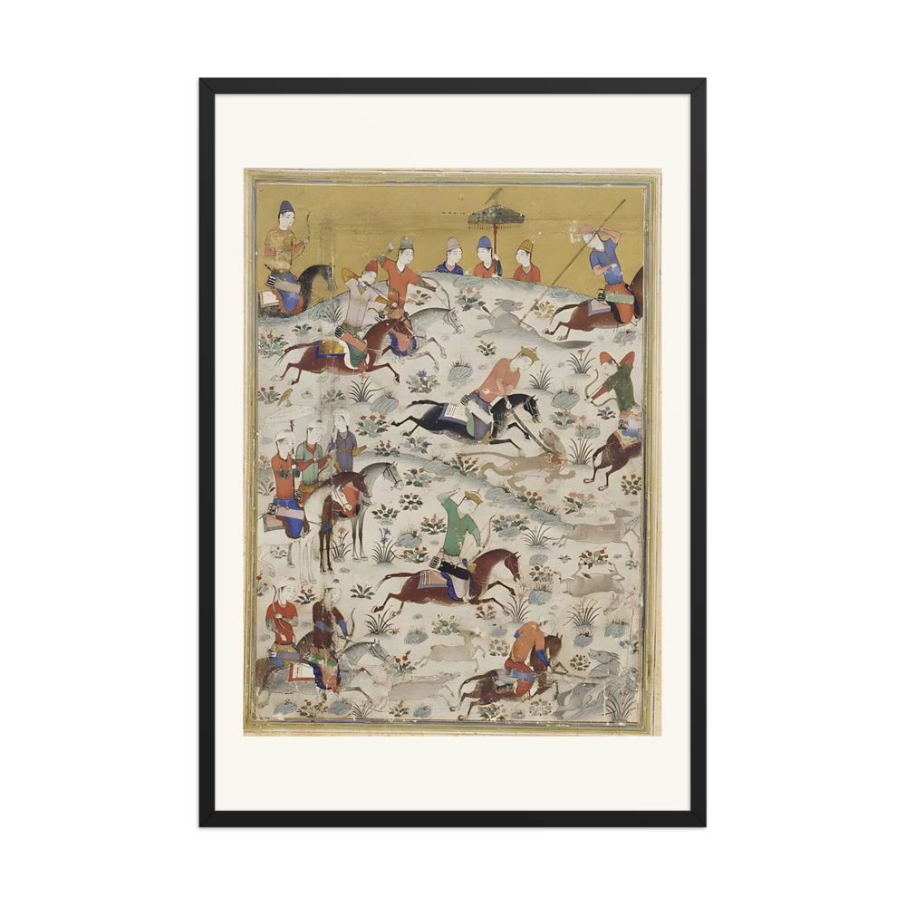 The Battle — Khusraw u Shirin, Jalayirid c.1400 — view 7