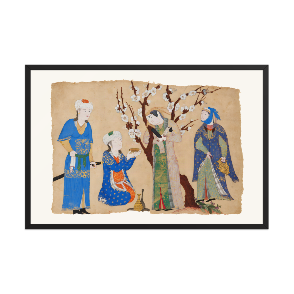 Wine Drinking in a Spring Garden — Herat c.1430 — view 7