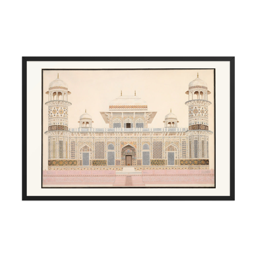 The Tomb of I'timad-ud-Daula — Restored Mughal Wall Art — view 10