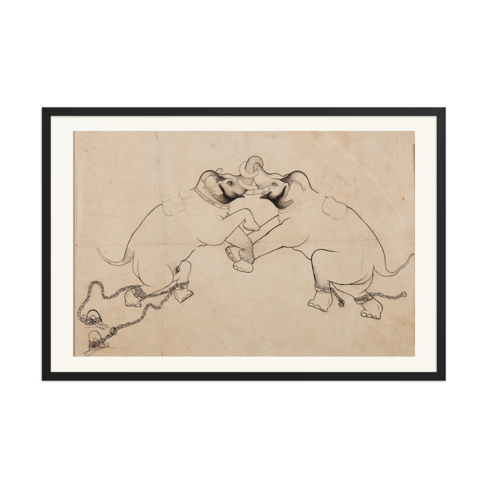 Two Elephants in Combat — view 8