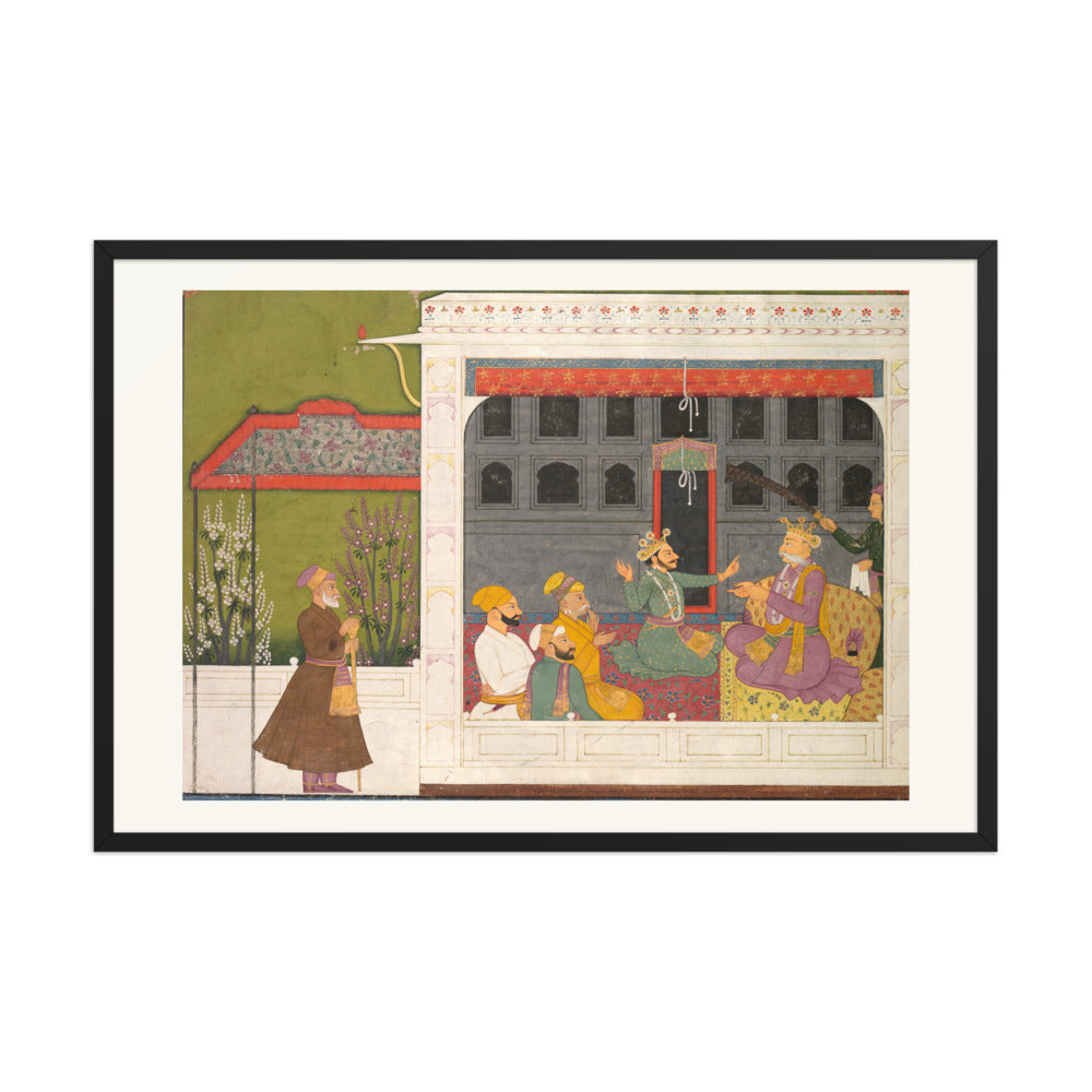 Shishupala arguing with Rukmini’s father, Bhishmaka — view 8