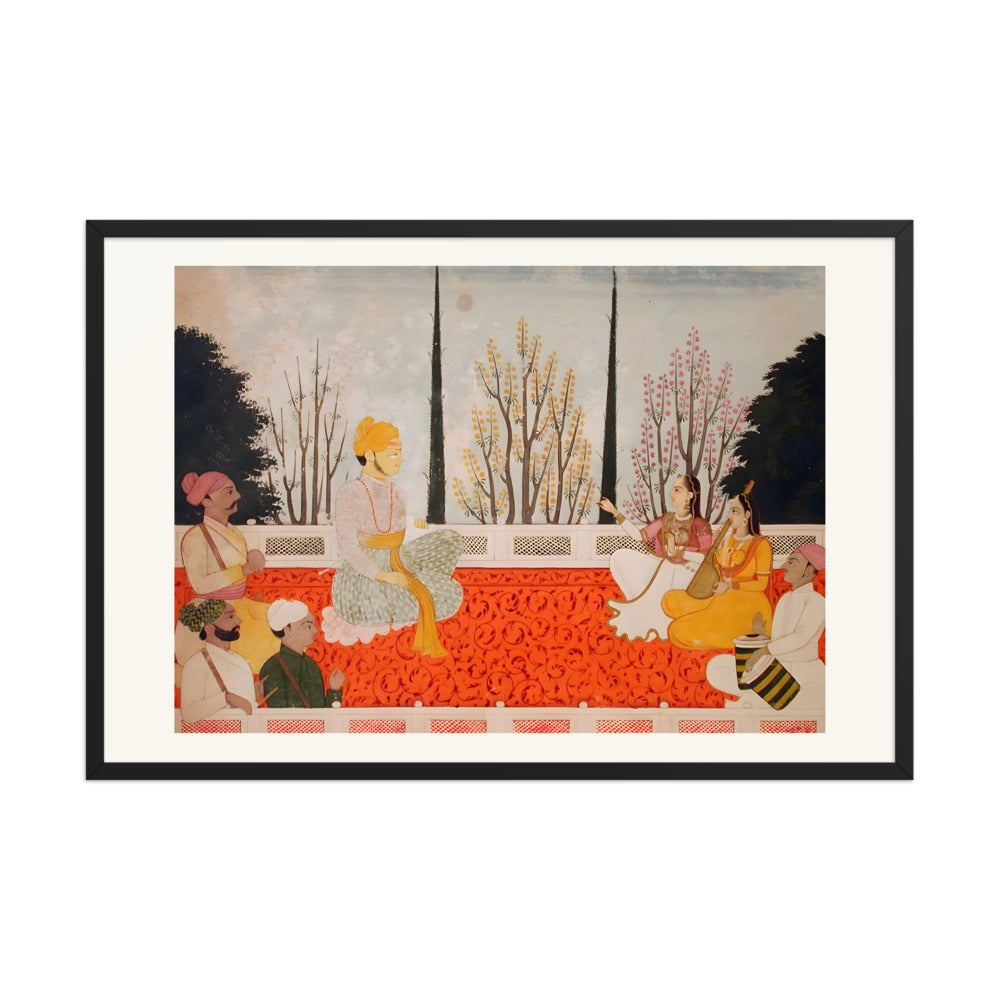 A Raja with Musicians on a Terrace — view 8