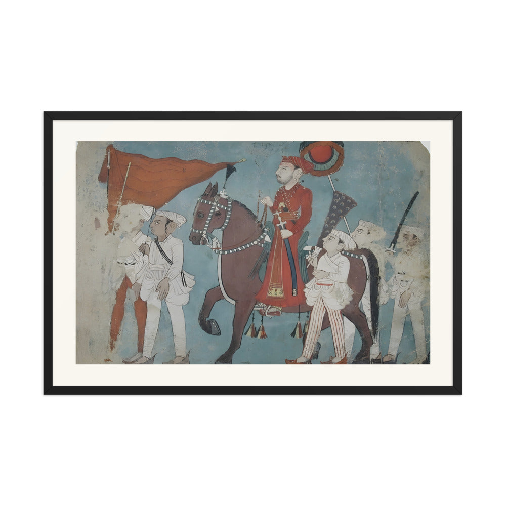 A Prince Rides Out with His Retinue — view 8