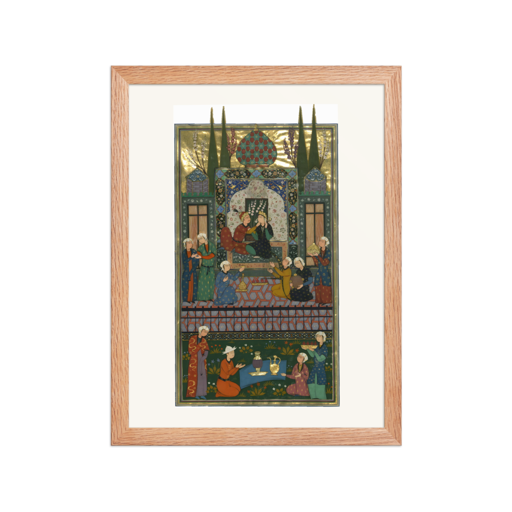 Bahram Gur in the Black Pavilion, 1528 — view 2